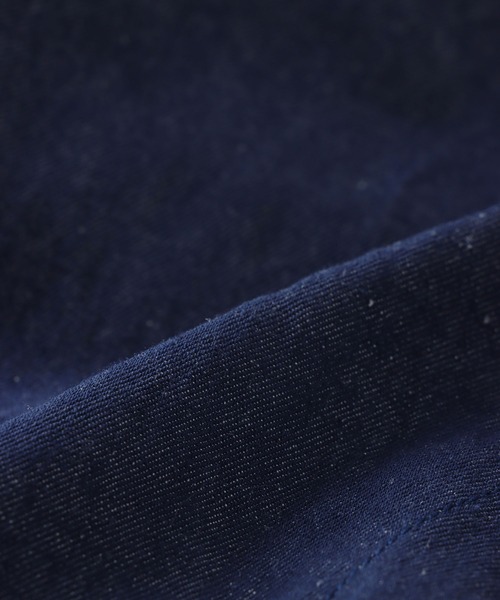 2way collar linen denim blouson(2wayカラーリネンデニムブルゾン)