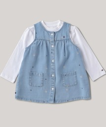 TOMMY HILFIGER（トミーヒルフィガー）の「BABY オールオーバーワンピースセット（ワンピース）」