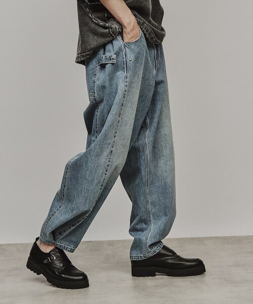 tk.TAKEO KIKUCHI（ティーケータケオキクチ）の「◆サイドコンバーチブルデニム（デニムパンツ・メンズ・チャコールグレー/ブルー・02/03）」の16枚目の写真