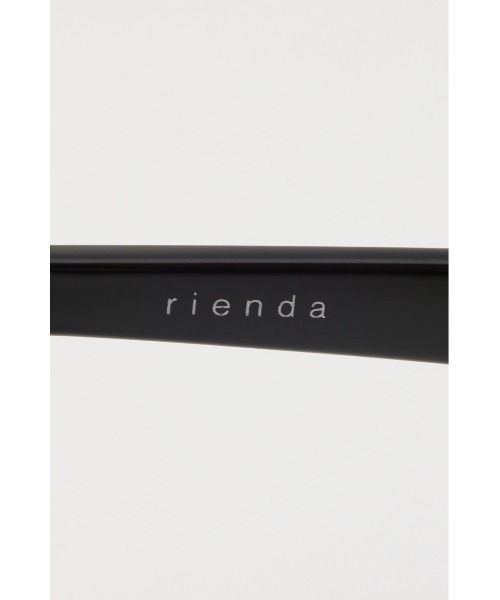 rienda(リエンダ)の「ウェリントンベーシックEYEWEAR(メガネ・レディース・ブラック・FREE)」の8枚目の写真