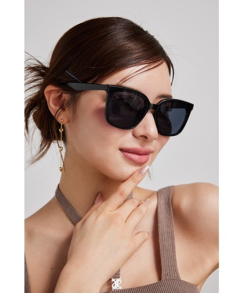 rienda(リエンダ)の「ウェリントンベーシックEYEWEAR(メガネ・レディース・ブラック・FREE)」の10枚目の写真