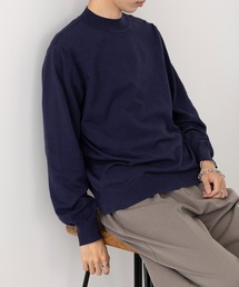 SETUP7（セットアップセブン）の「【MAISON CLUB】Super High Gauge Mock Neck Knit　/　スーパーハイゲージモックネックニット　セーター（ニット/セーター）」