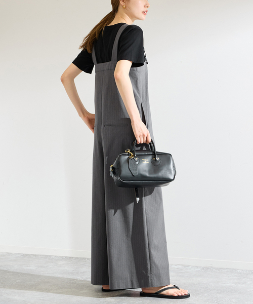 新品】【2024SS】FRAMeWORK ピンストライプサロペット 36