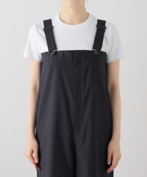 新品】【2024SS】FRAMeWORK ピンストライプサロペット 36