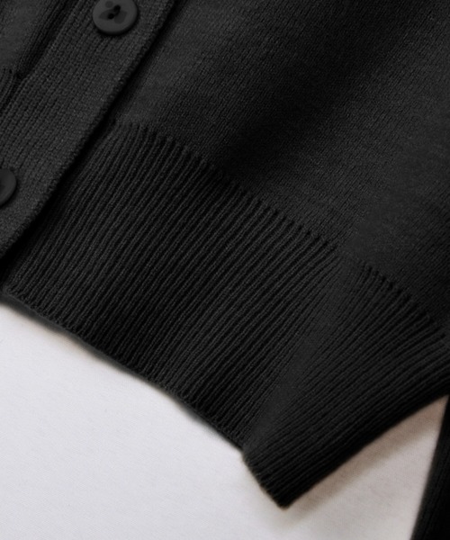 Rest & Recreation ブラックカーディガン Rest & Recreation(レストアンドレクリエーション) カーディガン