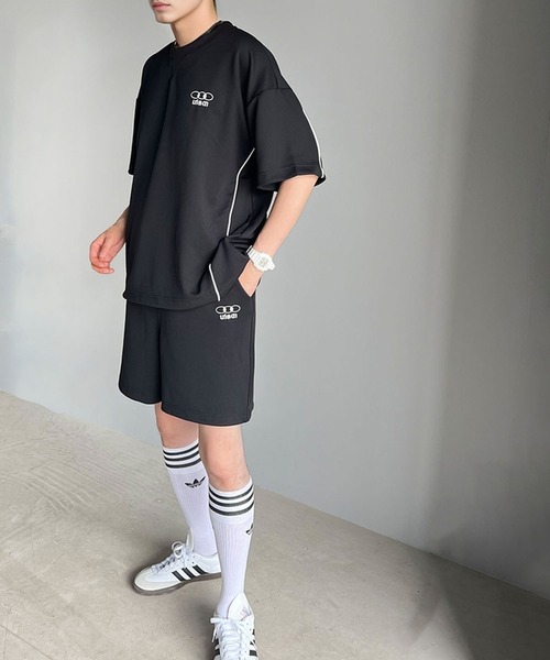 classicalelf(クラシカルエルフ)の「大人のスポーティーアイテム。ダンボールハーフパンツ(セットアップ可能イージーパンツ)(その他パンツ・レディース・ブラック/ホワイト系その他・LARGE/MEDIUM/SMALL/X-LARGE)」の11枚目の写真