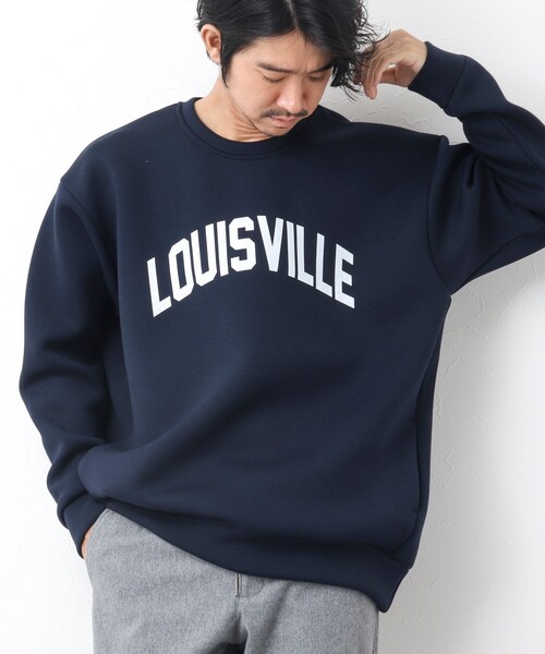 GOOD ROCK SPEED(グッドロックスピード)の「【Good Rock Speed/グッドロックスピード】LOUISVILLE ダンボールロゴスウェット(スウェット・メンズ・ネイビー/ブラック/グレー・S/M/L)」の3枚目の写真