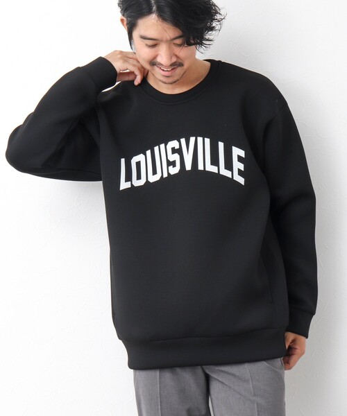 GOOD ROCK SPEED(グッドロックスピード)の「【Good Rock Speed/グッドロックスピード】LOUISVILLE ダンボールロゴスウェット(スウェット・メンズ・ネイビー/ブラック/グレー・S/M/L)」の2枚目の写真