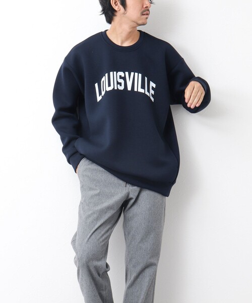 GOOD ROCK SPEED(グッドロックスピード)の「【Good Rock Speed/グッドロックスピード】LOUISVILLE ダンボールロゴスウェット(スウェット・メンズ・ネイビー/ブラック/グレー・S/M/L)」の11枚目の写真