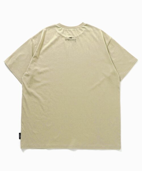 BREEZE(ブリーズ)の「福井県立恐竜博物館コラボ アニバーサリーTシャツ(大人)(Tシャツ/カットソー・メンズ・ベージュ/ブラック/オフホワイト・SMALL/MEDIUM/LARGE)」の12枚目の写真