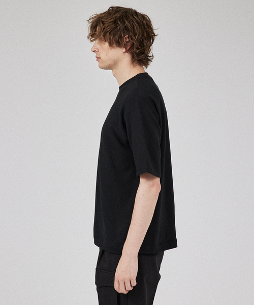 DESIGNWORKS(デザインワークス)の「【テンセルベア】 裏毛 半袖 Tシャツ(Tシャツ/カットソー・メンズ・チャコールグレー/グレー/オフホワイト/ブラック・46/48/50)」の6枚目の写真