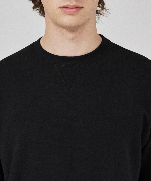 DESIGNWORKS(デザインワークス)の「【テンセルベア】 裏毛 半袖 Tシャツ(Tシャツ/カットソー・メンズ・チャコールグレー/グレー/オフホワイト/ブラック・46/48/50)」の8枚目の写真