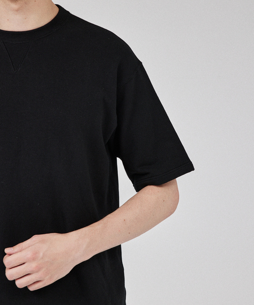 DESIGNWORKS(デザインワークス)の「【テンセルベア】 裏毛 半袖 Tシャツ(Tシャツ/カットソー・メンズ・チャコールグレー/グレー/オフホワイト/ブラック・46/48/50)」の9枚目の写真
