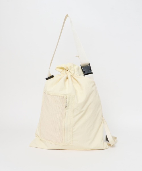 KBF（ケイビーエフ）の「マルチWAYナイロンBAG（ショルダーバッグ・レディース・アイボリー/ブラック・ONE）」の17枚目の写真