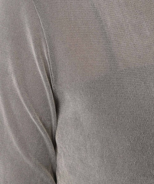 A part by（アパートバイ）の「ベロアプルオーバー_5分袖（Tシャツ/カットソー・レディース・ブラック/ライトグレー/ブルー/ボルドー・FREE）」の17枚目の写真