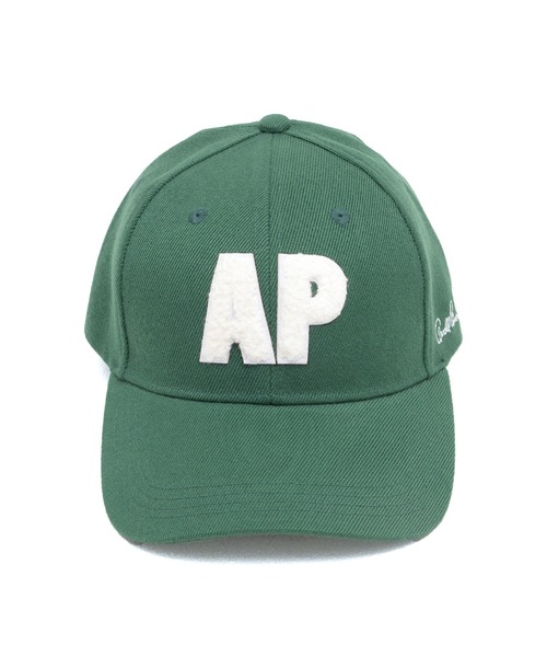 Arnold Palmer（アーノルドパーマー）の「ポリエステルツイル APモチーフ シェア キャップ（キャップ・レディース・ベージュ/ネイビー/グリーン・F）」の10枚目の写真