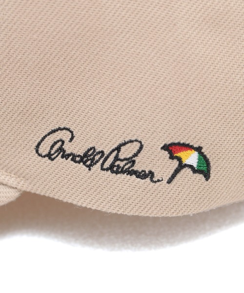Arnold Palmer（アーノルドパーマー）の「ポリエステルツイル APモチーフ シェア キャップ（キャップ・レディース・ベージュ/ネイビー/グリーン・F）」の8枚目の写真