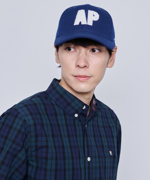 Arnold Palmer（アーノルドパーマー）の「ポリエステルツイル APモチーフ シェア キャップ（キャップ・レディース・ベージュ/ネイビー/グリーン・F）」の19枚目の写真