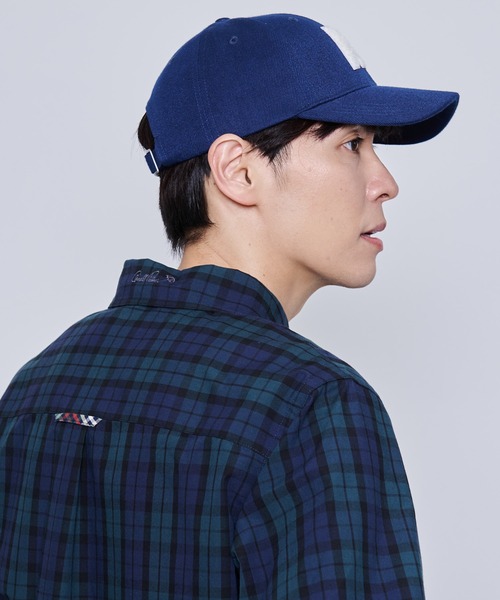 Arnold Palmer（アーノルドパーマー）の「ポリエステルツイル APモチーフ シェア キャップ（キャップ・レディース・ベージュ/ネイビー/グリーン・F）」の13枚目の写真