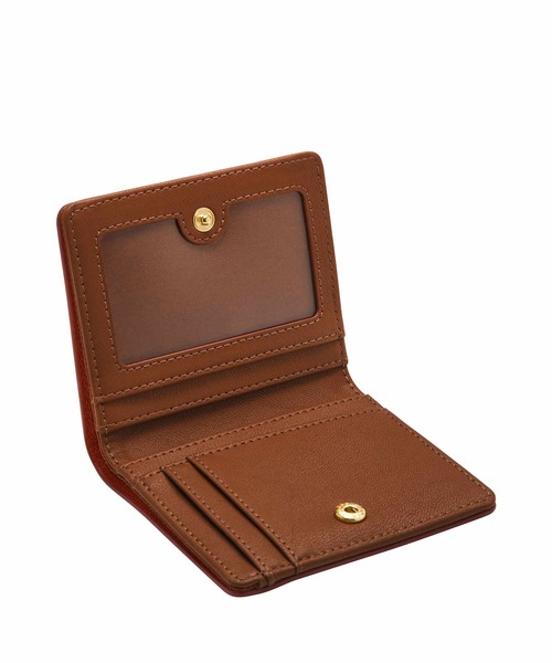 フォッシル 二つ折り財布 レディース レザー レッドSL7829223
