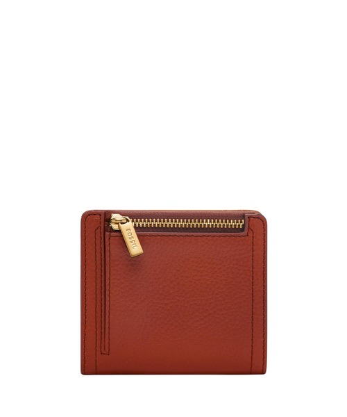 フォッシル 二つ折り財布 レディース レザー レッドSL7829223