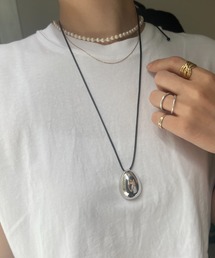 Rouge vif | 【JAMIRAY／ジャミレイ】EGG CORD NK ネックレス(ネックレス)