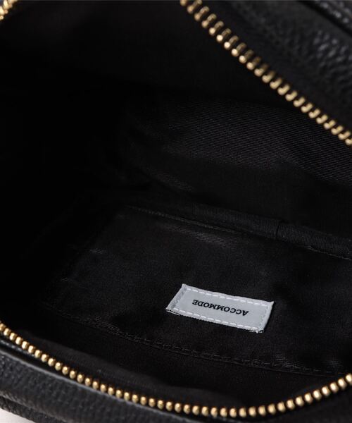 ACCOMMODE（アコモデ）の「バンブーハンドルミニボストンバッグ（ボストンバッグ・レディース・マスタード/ブラック/アイボリー・FREE）」の8枚目の写真