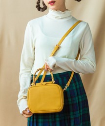 ACCOMMODE（アコモデ）の「バンブーハンドルミニボストンバッグ（ボストンバッグ）」