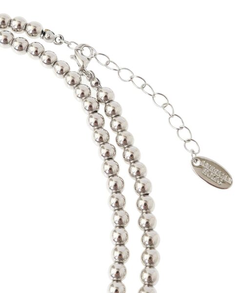 AMERICAN HOLIC（アメリカンホリック）の「メタルボールネックレス（ネックレス・レディース・シルバー・FREE）」の14枚目の写真