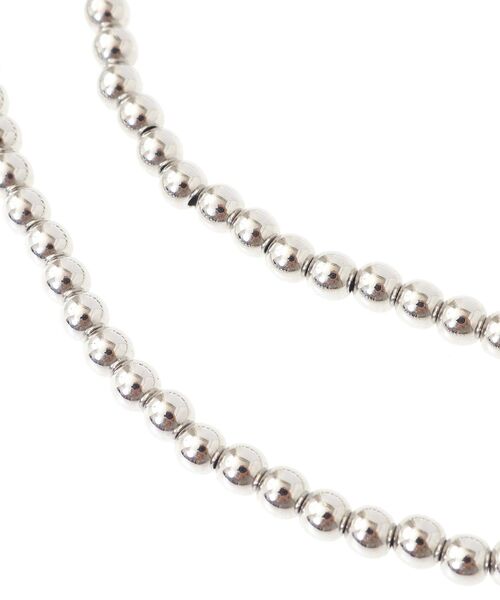 AMERICAN HOLIC（アメリカンホリック）の「メタルボールネックレス（ネックレス・レディース・シルバー・FREE）」の15枚目の写真