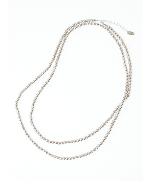 AMERICAN HOLIC（アメリカンホリック）の「メタルボールネックレス（ネックレス・レディース・シルバー・FREE）」の2枚目の写真