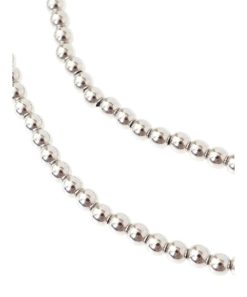 AMERICAN HOLIC（アメリカンホリック）の「メタルボールネックレス（ネックレス・レディース・シルバー・FREE）」の4枚目の写真