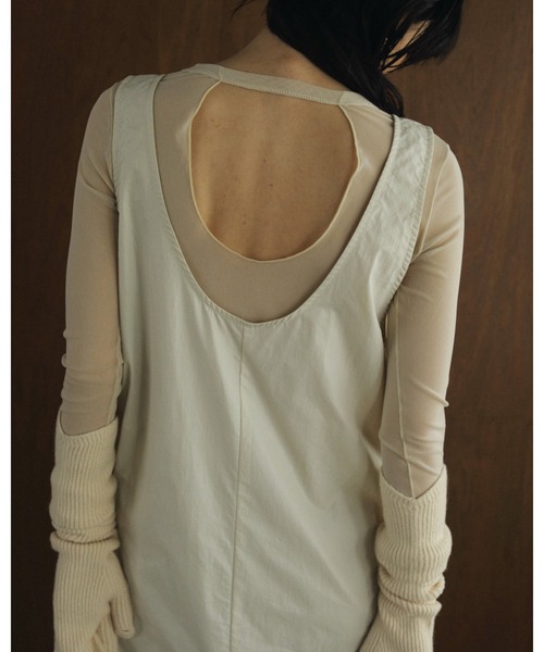 トップス anuke Backopen Check Tops anuke（アンヌーク） SALE30%OFF anuke 2025SpringSummer トップス