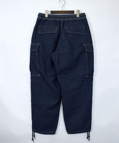 Starting Over（スターティングオーバー）の「vintage like loose fit denim cargo pants/ヴィンテージ ライク ルーズフィット デニム カーゴパンツ（カーゴパンツ・メンズ・ブラック/ケミカルウォッシュ/インディゴブルー/グレー/ワンウォッシュ・M/XL/L）」の9枚目の写真