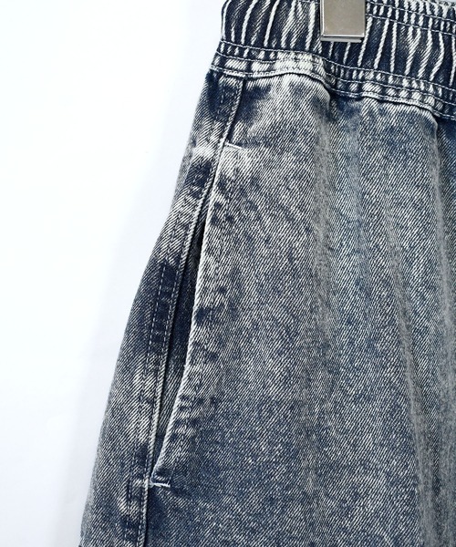 Starting Over（スターティングオーバー）の「vintage like loose fit denim cargo pants/ヴィンテージ ライク ルーズフィット デニム カーゴパンツ（カーゴパンツ・メンズ・ブラック/ケミカルウォッシュ/インディゴブルー/グレー/ワンウォッシュ・M/XL/L）」の12枚目の写真