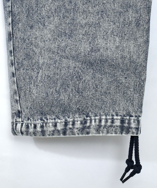 Starting Over（スターティングオーバー）の「vintage like loose fit denim cargo pants/ヴィンテージ ライク ルーズフィット デニム カーゴパンツ（カーゴパンツ・メンズ・ブラック/ケミカルウォッシュ/インディゴブルー/グレー/ワンウォッシュ・M/XL/L）」の14枚目の写真