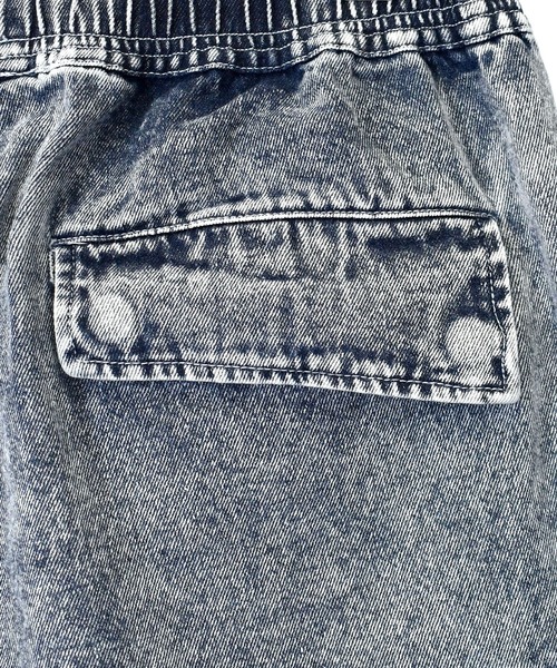 Starting Over（スターティングオーバー）の「vintage like loose fit denim cargo pants/ヴィンテージ ライク ルーズフィット デニム カーゴパンツ（カーゴパンツ・メンズ・ブラック/ケミカルウォッシュ/インディゴブルー/グレー/ワンウォッシュ・M/XL/L）」の16枚目の写真