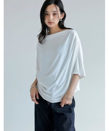 Re:EDIT | 2WAYカットドレープトップス(Tシャツ/カットソー)