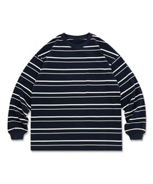 【TOBEE】ヘビーウェイト ロングスリーブ Tシャツ / ボーダー ロンT