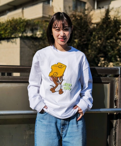 セール】【TOM AND JERRY/トムとジェリー】トムとジェリー ロンT