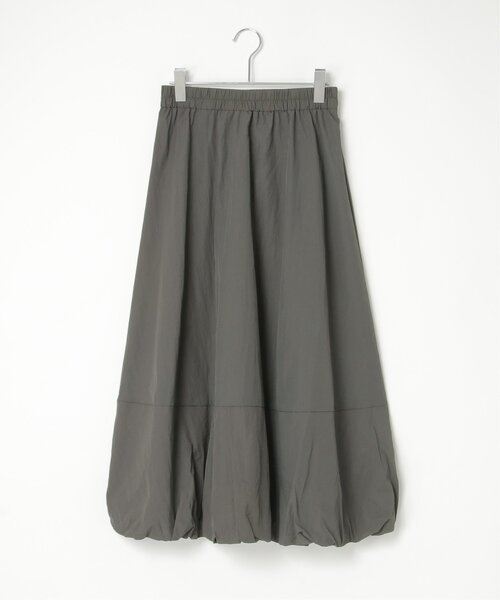 VENCEEXCHANGE（ヴァンスエクスチェンジ）の「ナイロンバルーンスカート（スカート・レディース・ブラック/ベージュ/チャコール・FREE）」の5枚目の写真