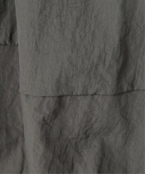 VENCEEXCHANGE（ヴァンスエクスチェンジ）の「ナイロンバルーンスカート（スカート・レディース・ブラック/ベージュ/チャコール・FREE）」の4枚目の写真