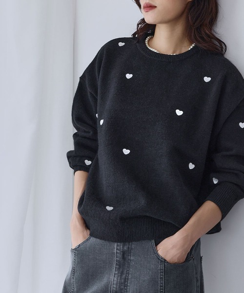 刺繍セーターセットおしゃれスリムニット2点セットs-xxl 刺繍セーターセットおしゃれスリムニット2点セットs-xxl