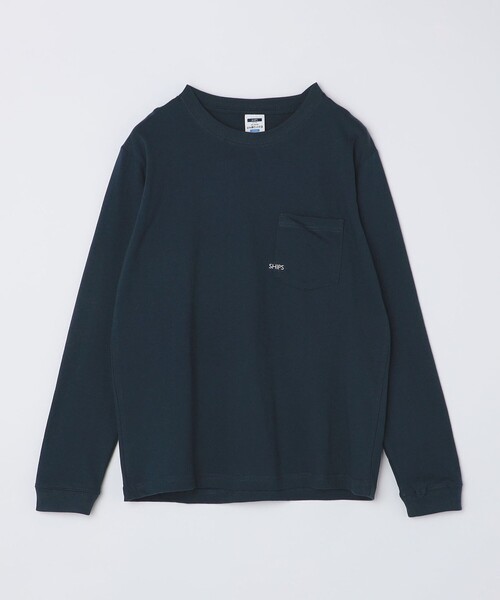 セール】【WEB限定】SHIPS: マイクロ SHIPSロゴ ポケット ロング