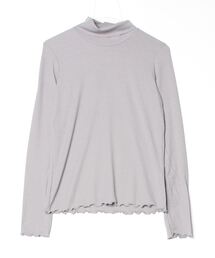 ティゴラ TIGORA ストレッチリブタートルネックTシャツ