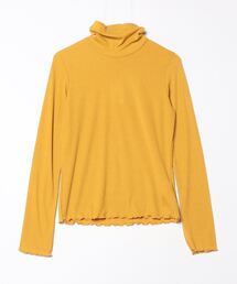 ティゴラ TIGORA ストレッチリブタートルネックTシャツ