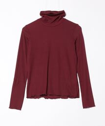 ティゴラ TIGORA ストレッチリブタートルネックTシャツ