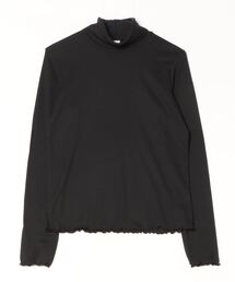 ティゴラ TIGORA ストレッチリブタートルネックTシャツ
