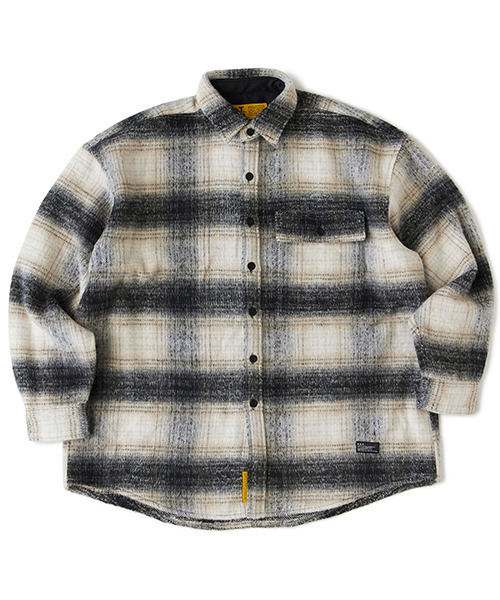 FAT（エフエイティー）の「SHAGGYOVER（シャツ/ブラウス・メンズ・ブラック/ブラウン/ブルー・FAT(XL)/SKINNY(L)/TITCH(M)/JUMBO(XXL)）」の2枚目の写真