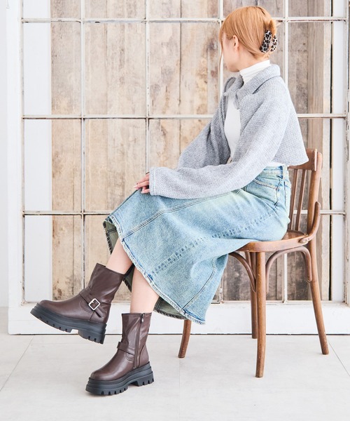 セール】厚底エンジニアブーツ（ブーツ）｜attagirl（アタガール）の